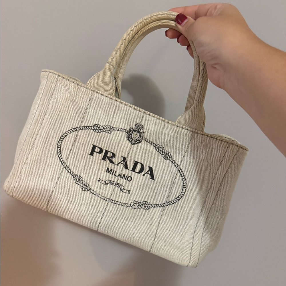 Prada Canapa Tote